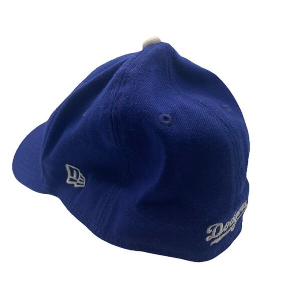 Los Angeles Dodgers Team Classic 39Thirty Royal baseball cap Like N - Picture 5 of 9